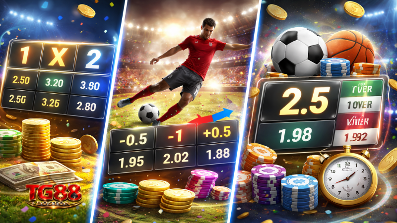 Các loại kèo tại sảnh Thể Thao TG88