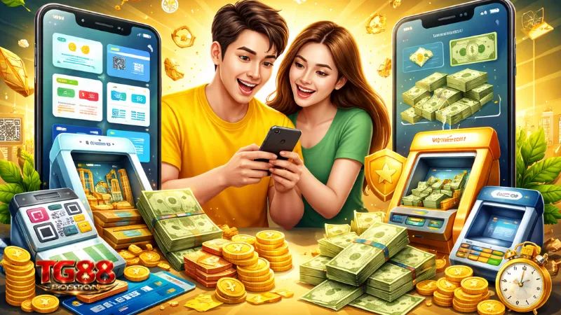 Nạp và rút tiền tại TG88 có nhanh không