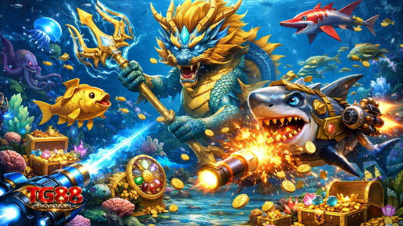 Bắn cá long vương – Trải nghiệm săn thưởng đẳng cấp vượt thời gian và không gian